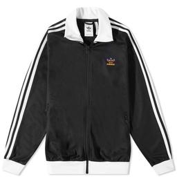 Adidas 3 Stripe Germany Track Top Black, White & Red