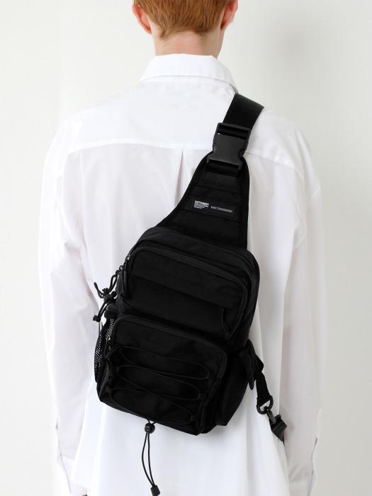 CORDURA TECH SLING BAG (ALL BLACK)