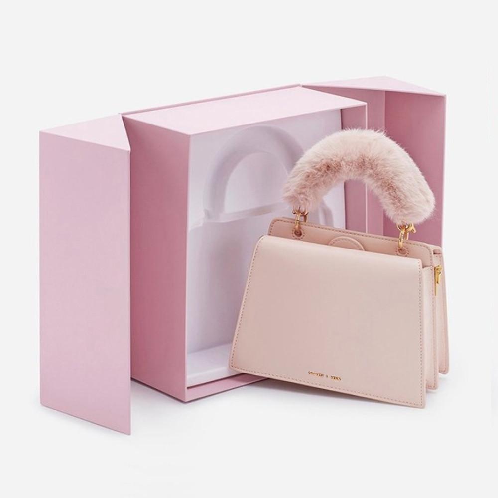 찰스앤키스 밍크 토트백 사첼 선물패키지 CHARLES & KEITH CK2-50270223