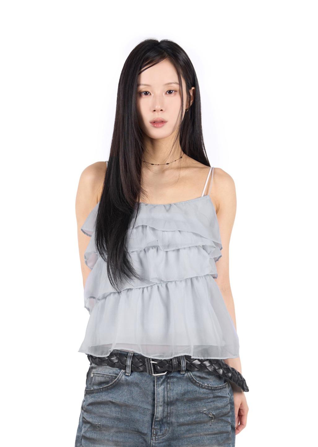 릿킴 SHEER WAVE SLEEVELESS