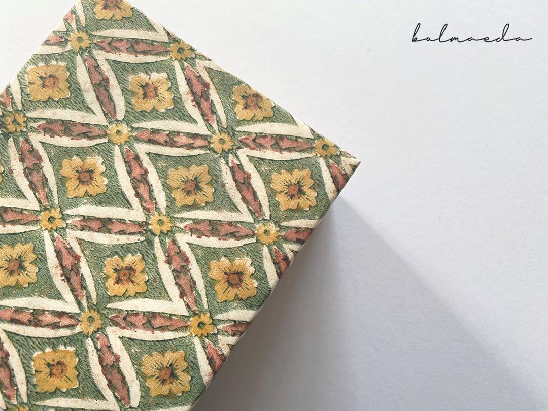 [수입포장지] 고전느낌 G&Y 플라워 패턴 포장지 (이태리 수입 포장지, 따소띠 TASSOTTI)