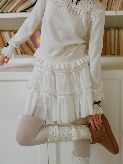 Cest_Bow tulle skirt