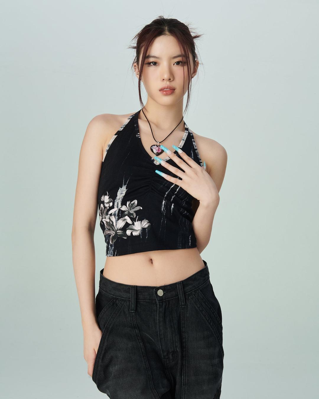 FLORA TOP_BLACK