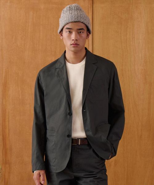 시티 워커스 코튼 블레이저 [다크 그레이]