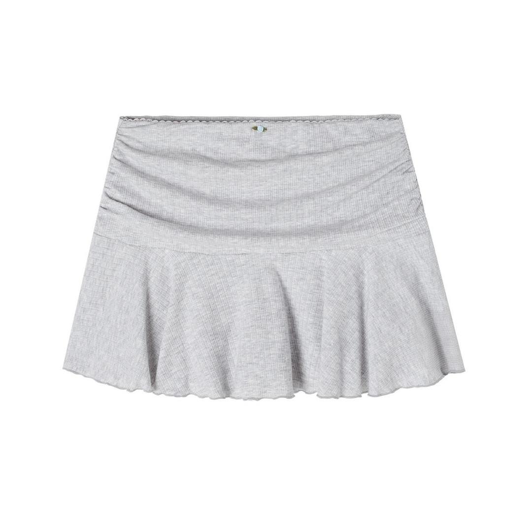 [내추럴하이틴] 스퀘어 반팔 가디건 셋업_스커트 EBLGF4714M