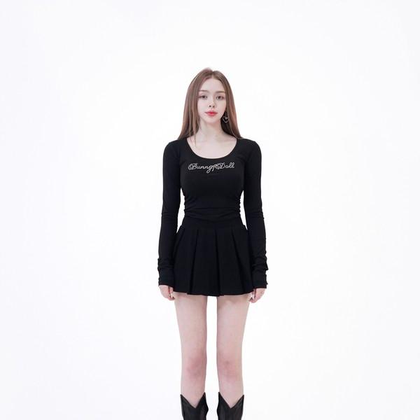 Bunny&Doll Jewel-T long (Black)