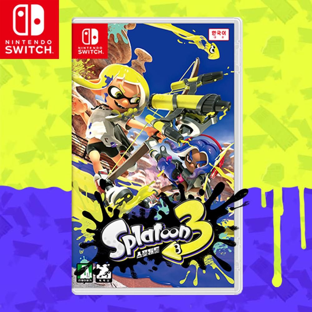닌텐도 스위치 스플래툰3 한글판