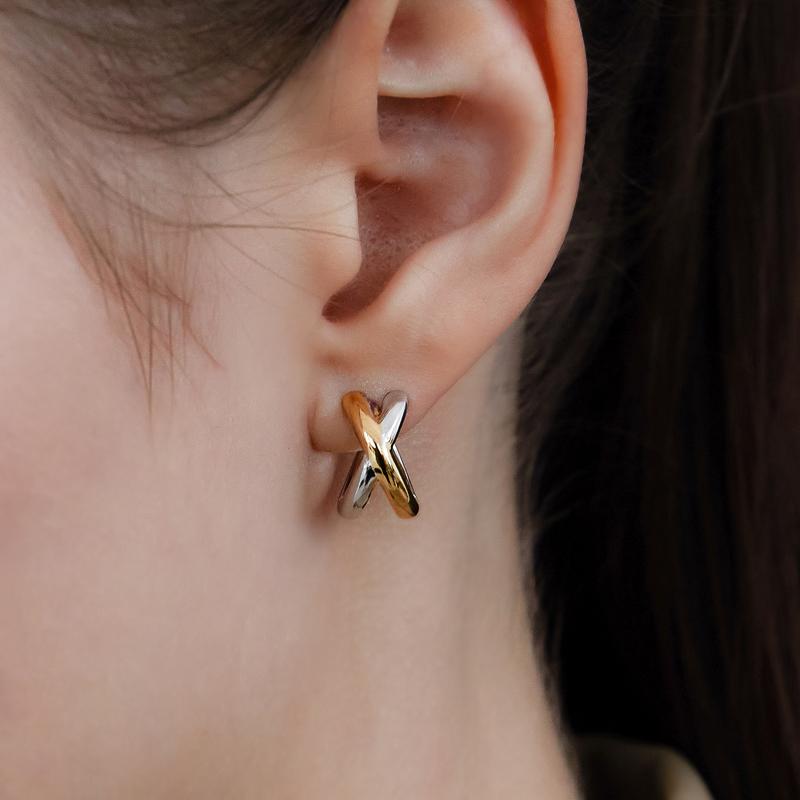 [12/31 순차배송] Bold X earring