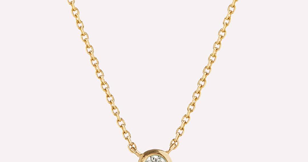 Diamond Necklace - Gold Diamond Necklace