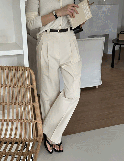 너프 코튼 슬랙스