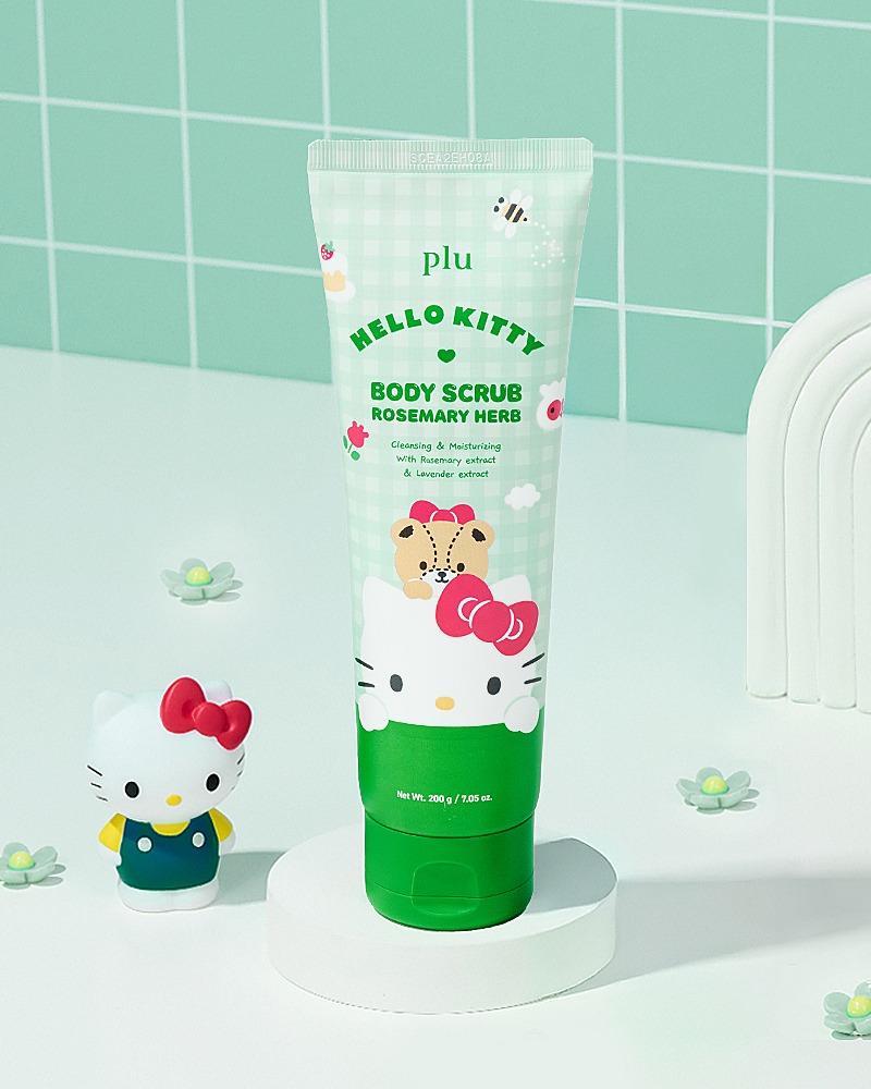 플루 산리오 헬로키티 바디스크럽 로즈마리허브 200g