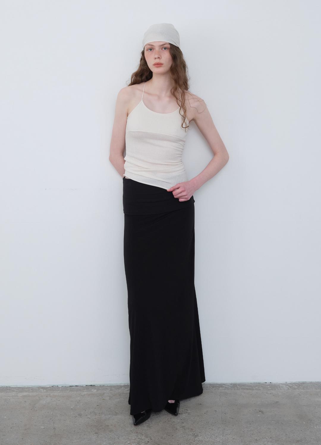 FLO SUMMER SKIRT (BLACK)