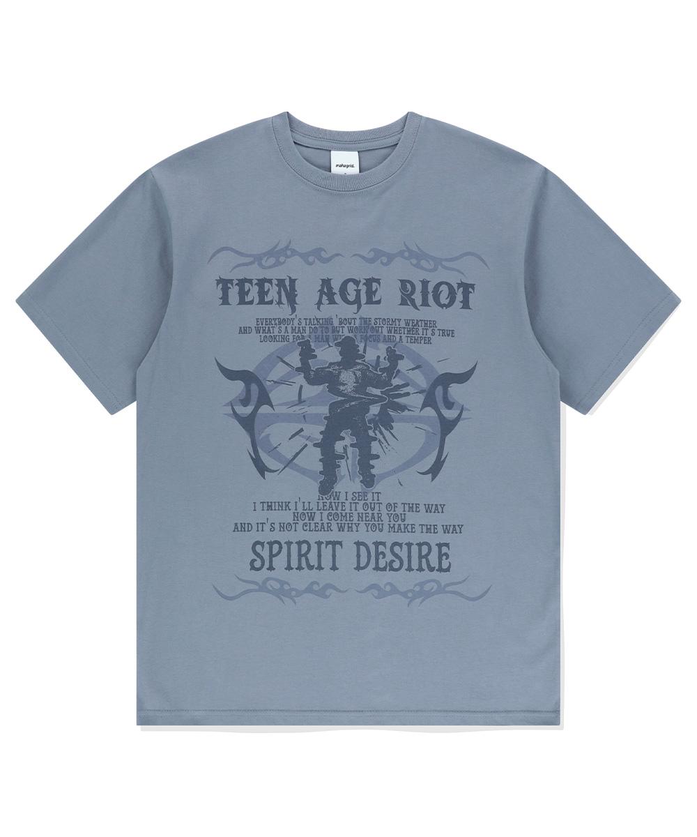 SPLASH MAN TEE[BLUE]