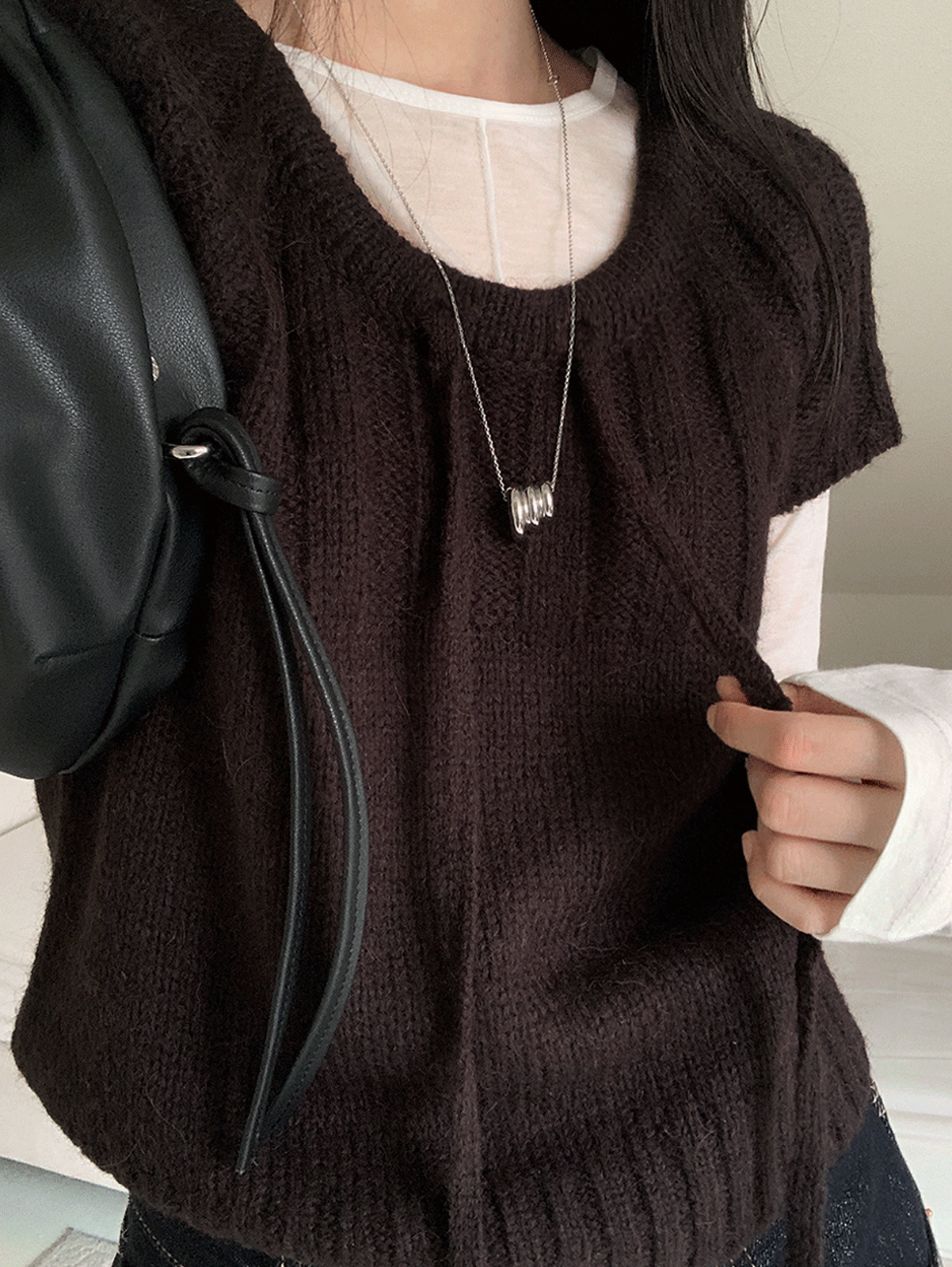 어리틀빗 jane strap 1/2 knit (4color) 울20, 주문폭주! 순차발송