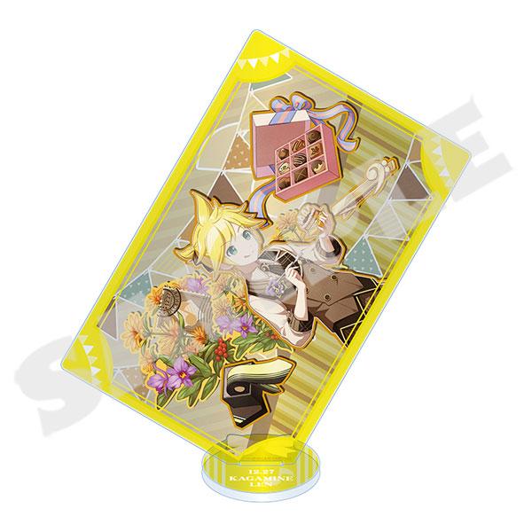【굿즈-스탠드팝】 프로젝트 세카이 Anniversary/Birthday 일러스트 2022-2023 카드형 아크릴스탠드 카가미네 렌