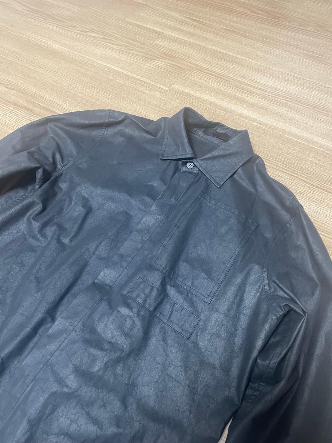 [1] YYYY MOHAIR CRACK SHIRT BLACK | 후루츠패밀리