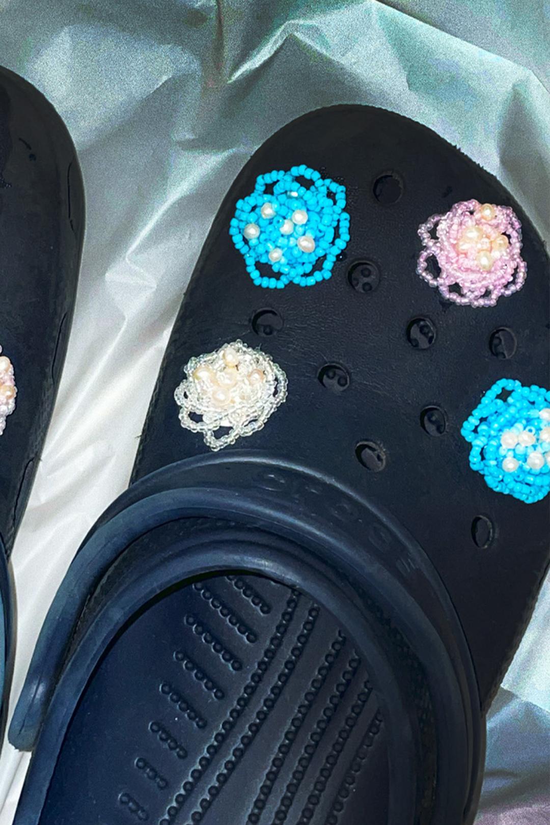 Shining flower  jibbitz