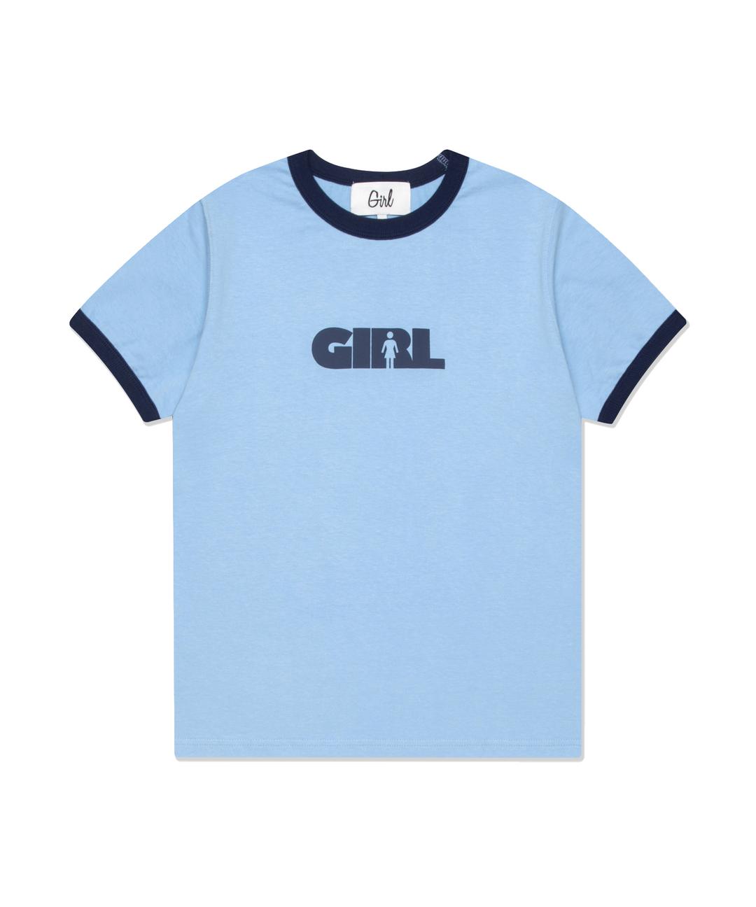 ADVERTYPE LOGO RINGER TEE blue