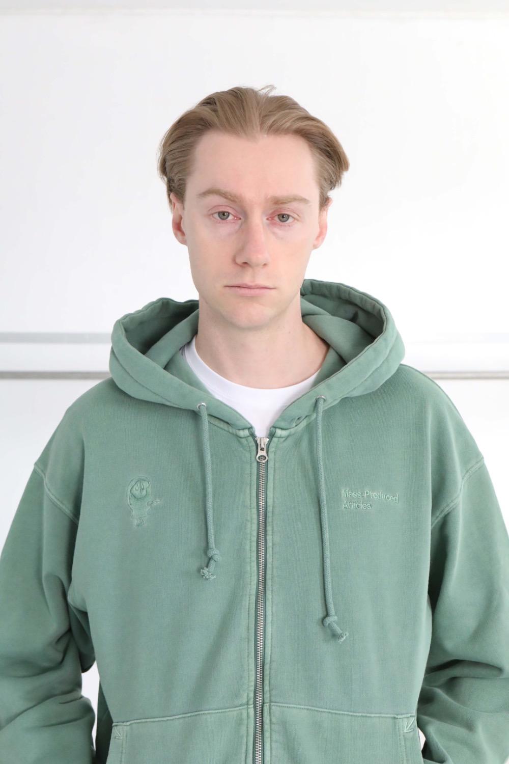 MPa MENTAL HEALTH ZIPPED HOODIE (EMERALD)
