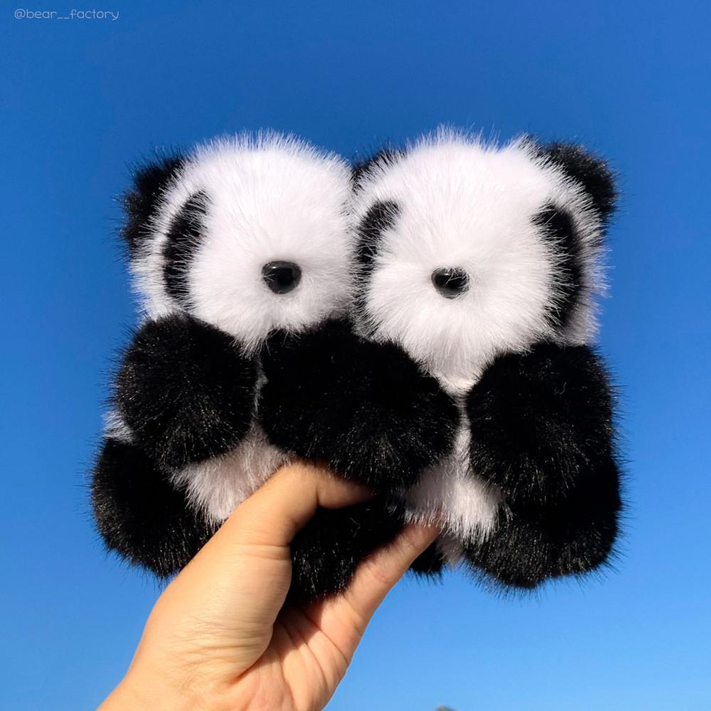 복실복실 판다 팬더 인형 키링 바둑이 가방고리 키홀더