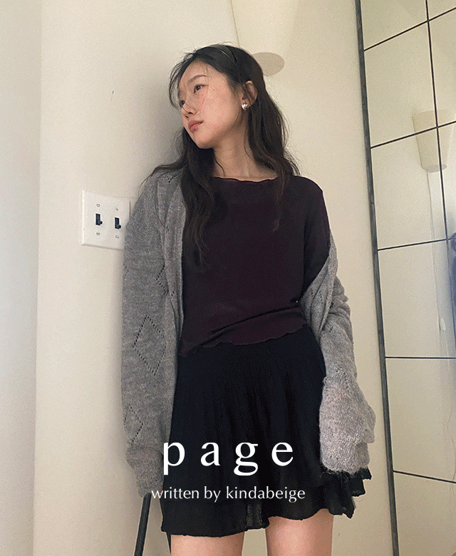 킨다베이지 [page] 도브 텐셀 크롭 티셔츠 (4color) (*아이보리 10일 소요/ 나머지 오늘출발)