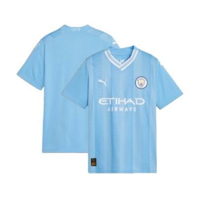 23-24 Man City Home Jersey - Kids 맨체스터시티