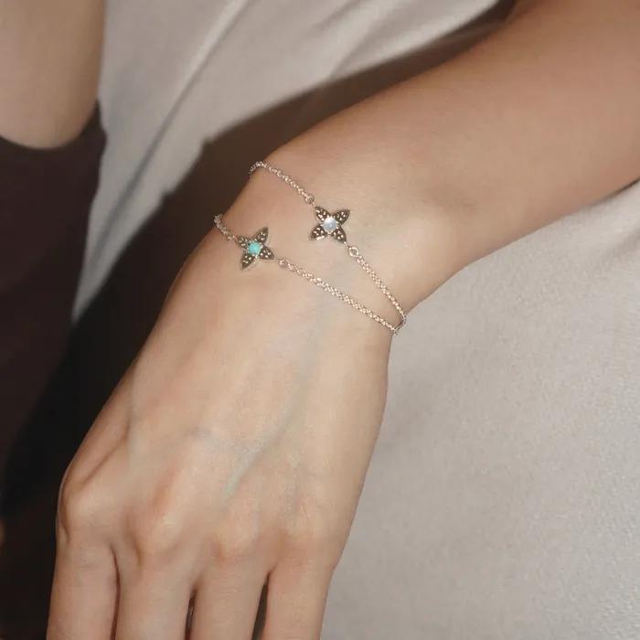 THE SALVIA BRACELET II (Chalcedony)