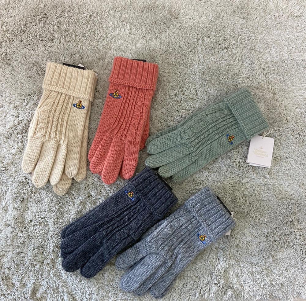 22FW ﻿Vivienne Westwood 비비안웨스트우드 베이비 알파카 니트 장갑