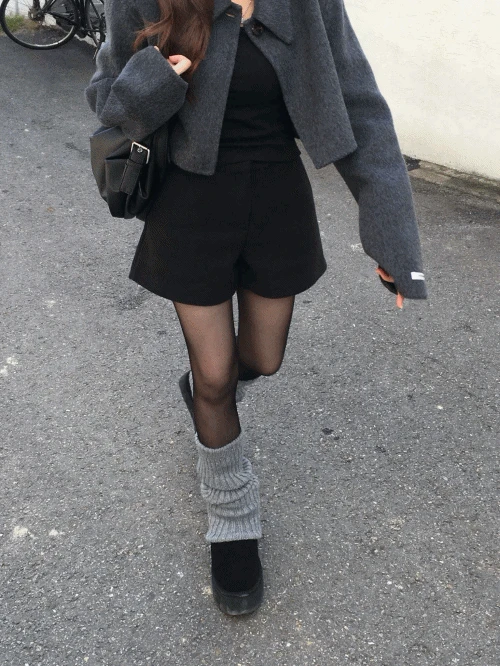 pt - 프딘 양기모 숏팬츠 [도톰/겨울반바지]