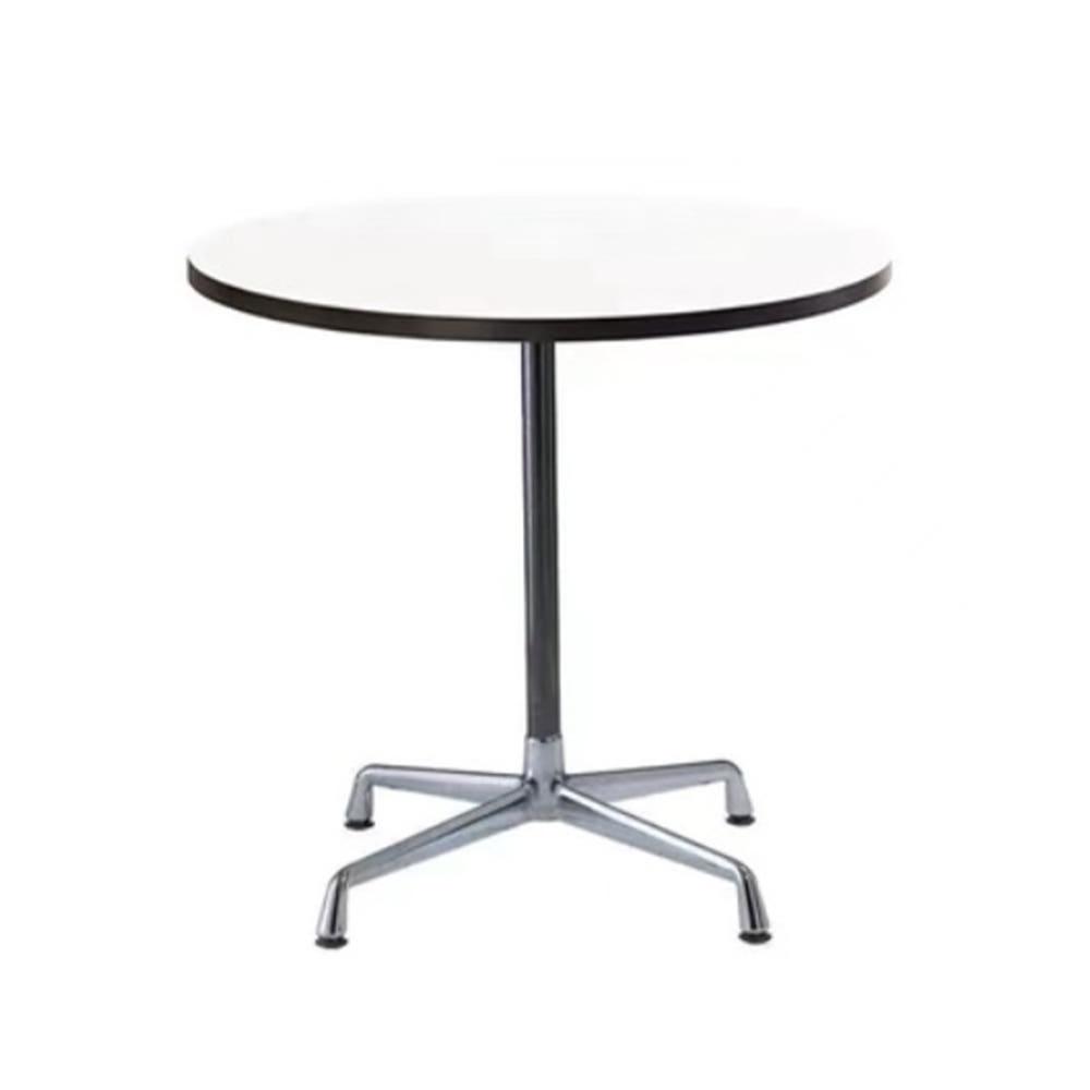 블랙앤 화이트 테이블 허먼밀러 우드 라운드 임스테이블 A타입 60cm