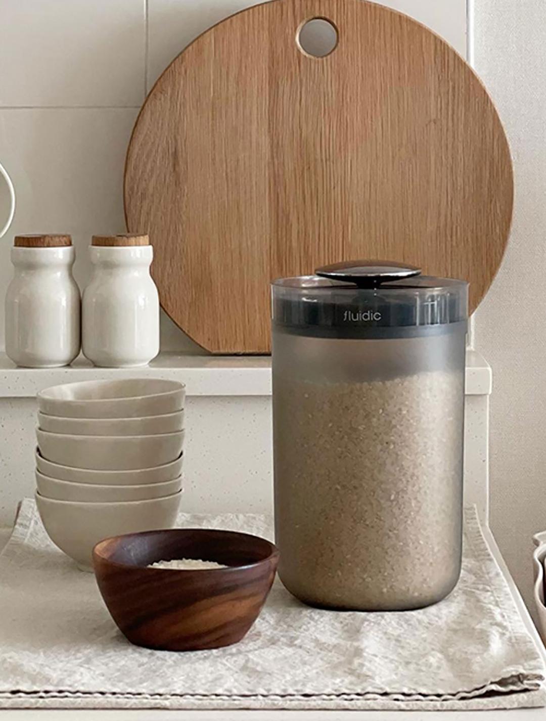 엠지엠씨 플루딕 진공 밀폐 쌀통 3L