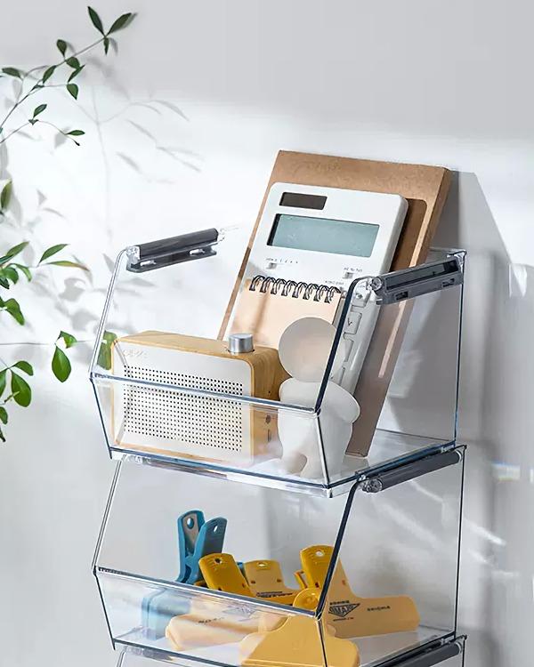 시모야마 적층식 수납 정리함 (소) 1P / H5212