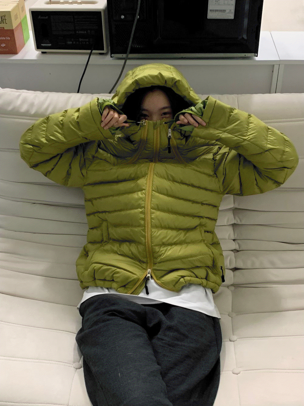 [ 당일출고/ 선착순 사은품증정 / 인기제품 ] 덕 다운 100% 경량 패딩