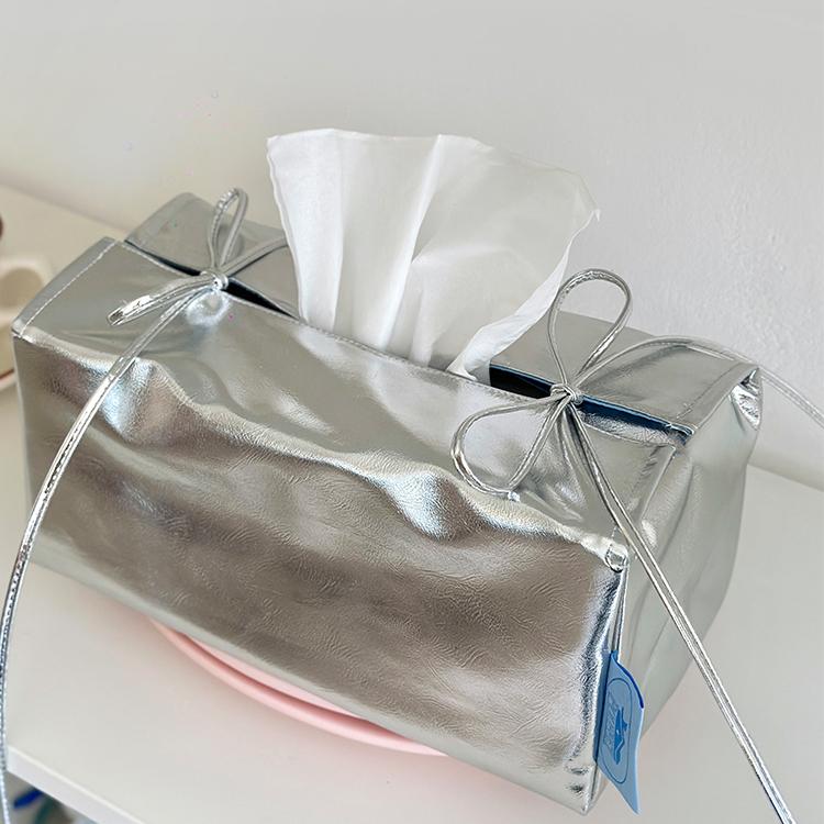 Tied Ribbon Tissue Case