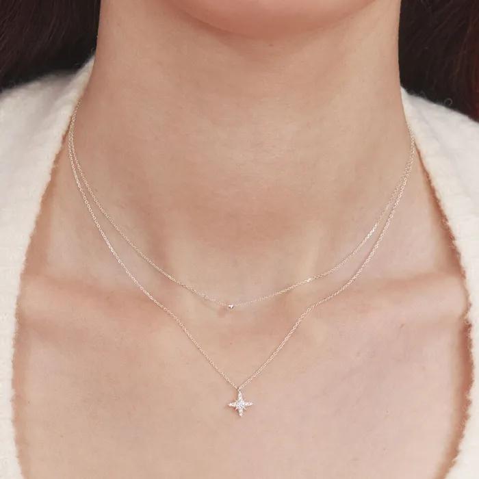 [silver925][엔믹스 오해원, 권은비 착용] starlet ball layered necklace