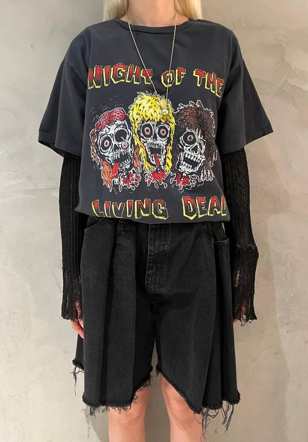 NIGHT OF THE LIVING DEAD TEE, GRAPHITE