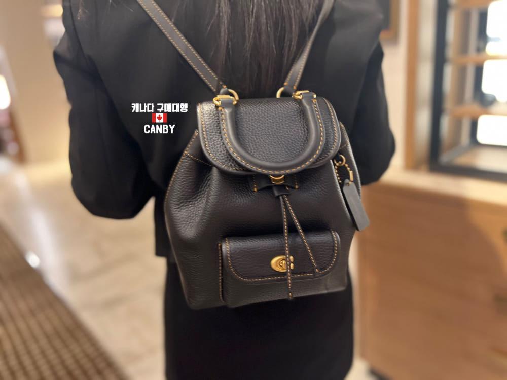 코치 여성 리야 백팩 21 Riya 복조리 미니 백팩 CH789 CH588