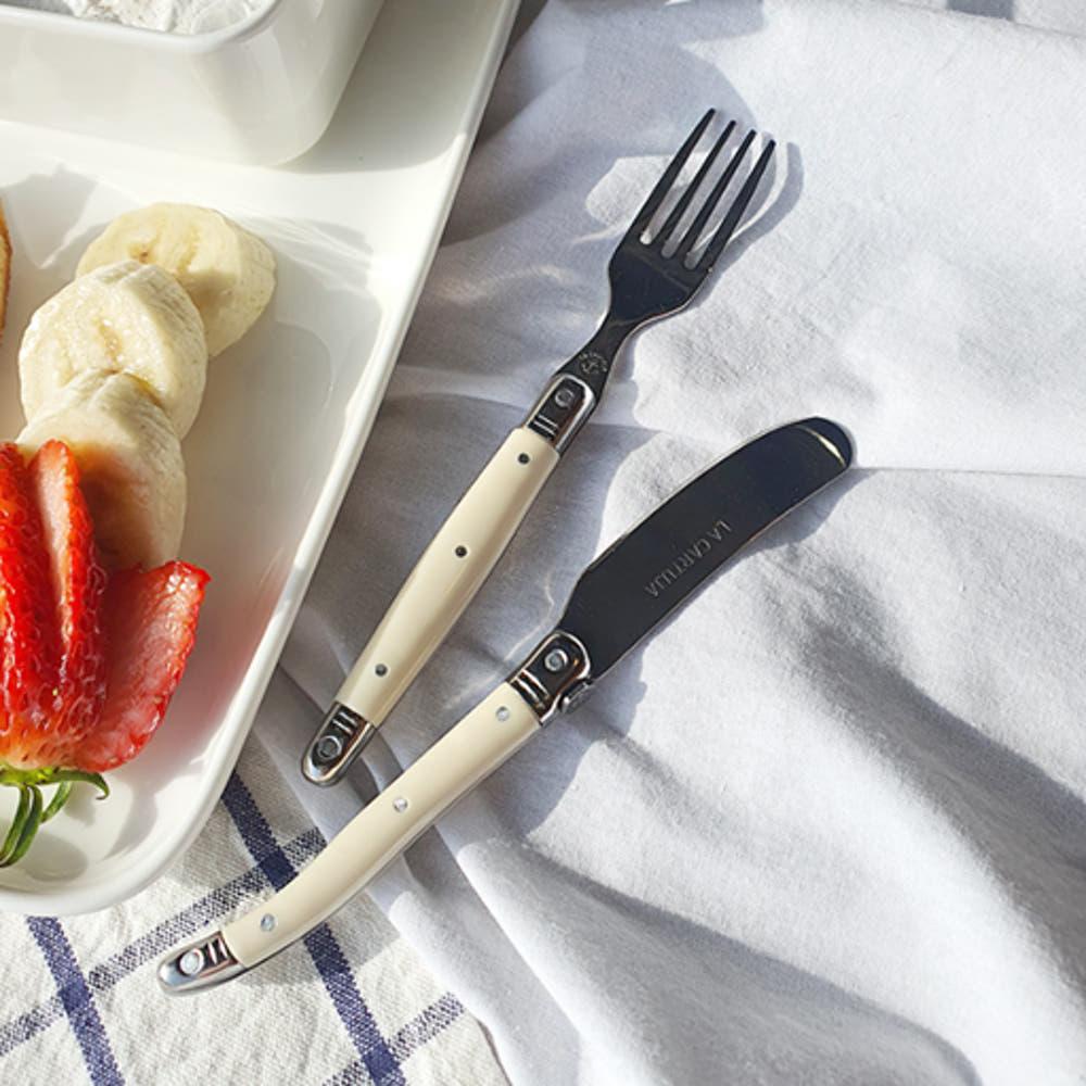 [형제주방] 스페인 까르투하 명품 커트러리 라귀올 디저트 양식기 버터나이프