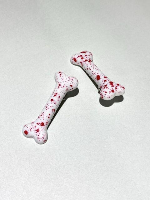 블러드 뼈다귀 헤어핀(2pcs)