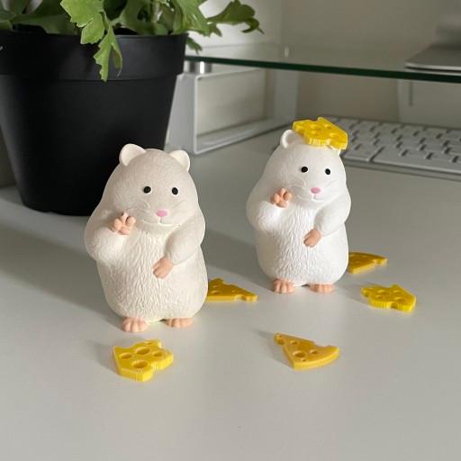 V 햄식이 석고방향제 +리필