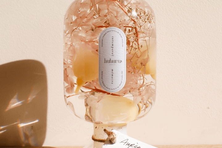 시그니처 플랜트 오브제 (장미정원 시리즈) - 아르페쥬(바닐라 로즈)