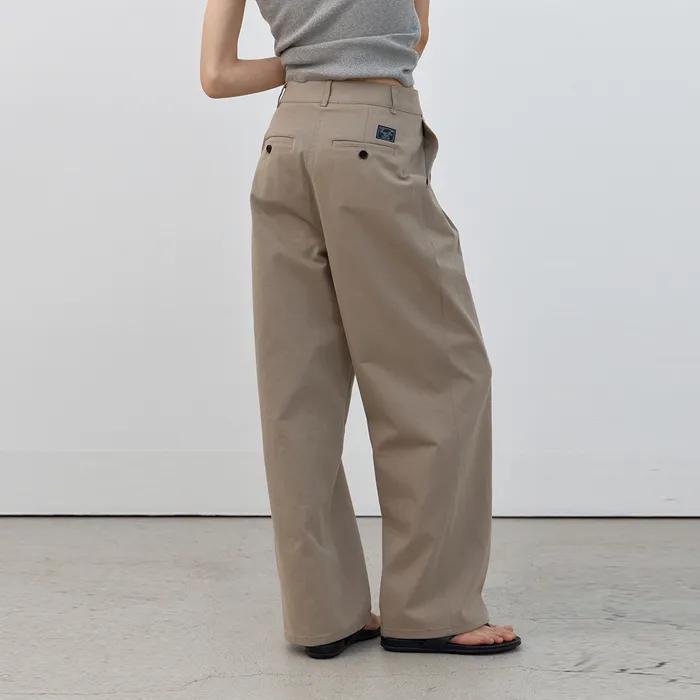 [29CM 단독][26차/예약배송][기장선택] Classic cotton slacks (beige)