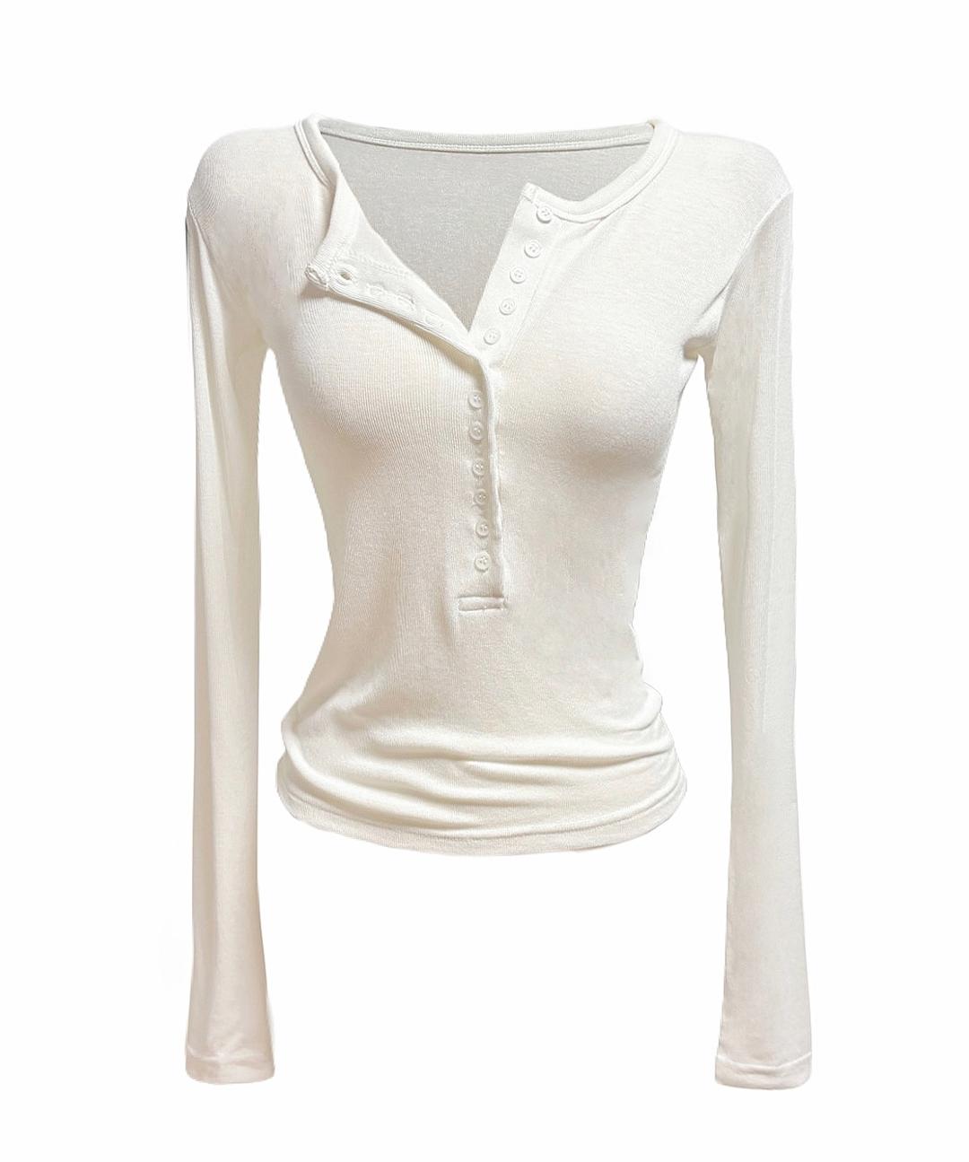 BUNNY BUTTON T (1. IVORY)