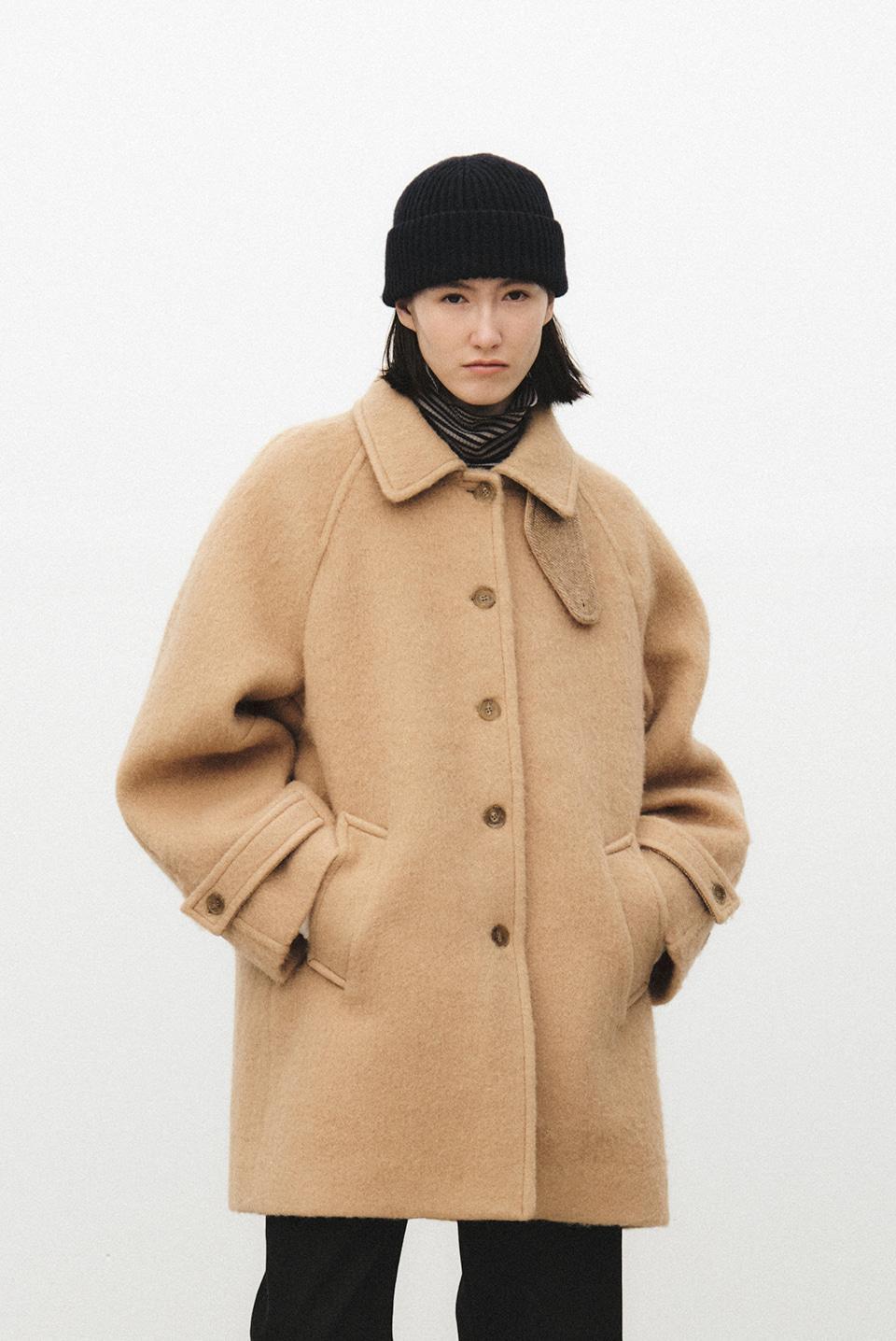 vermont half coat - beige