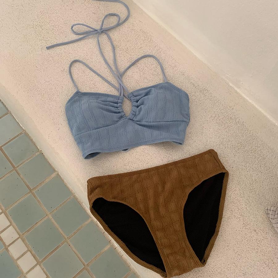 페어링 배색 비키니