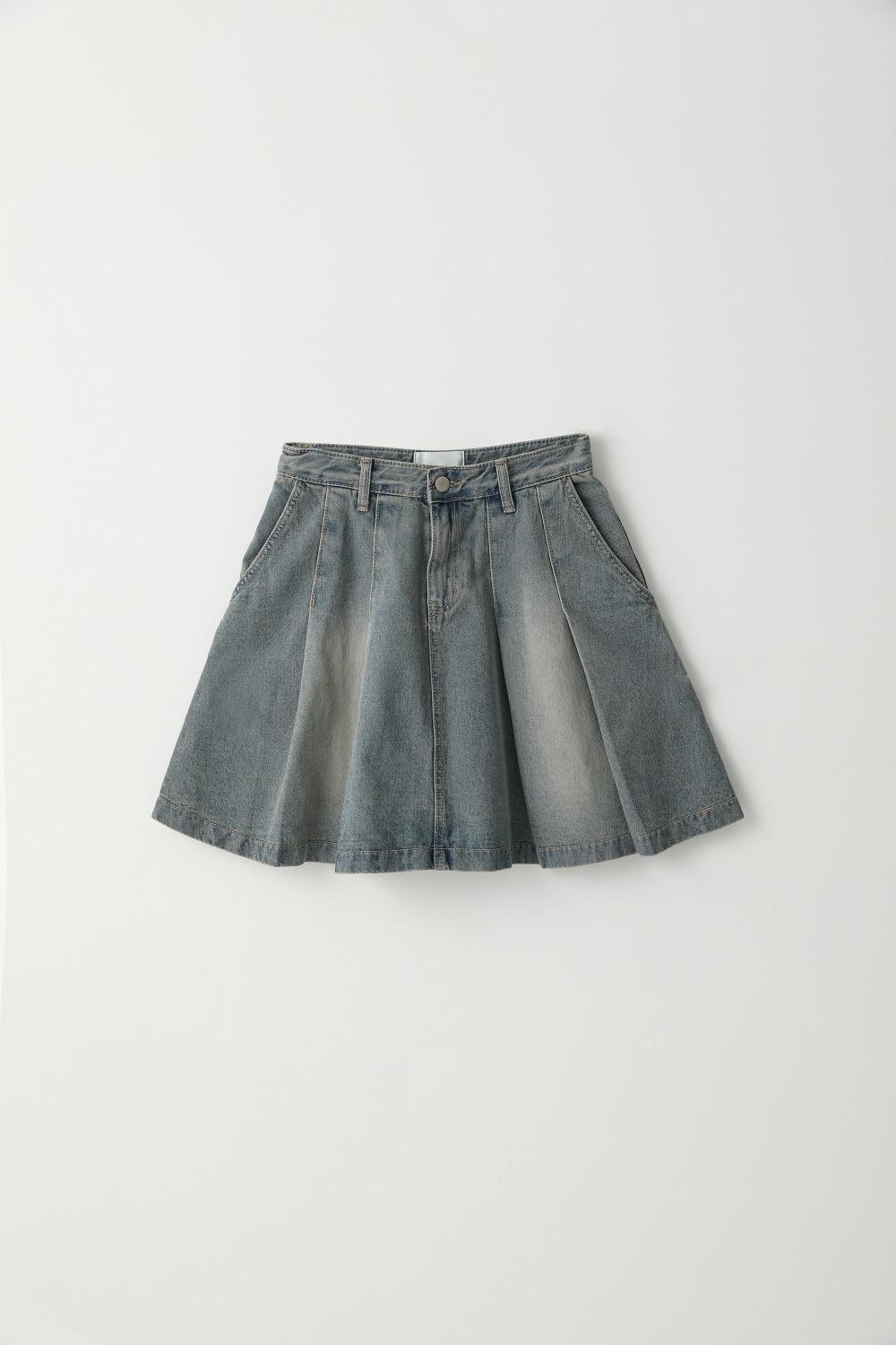tennis denim skirt