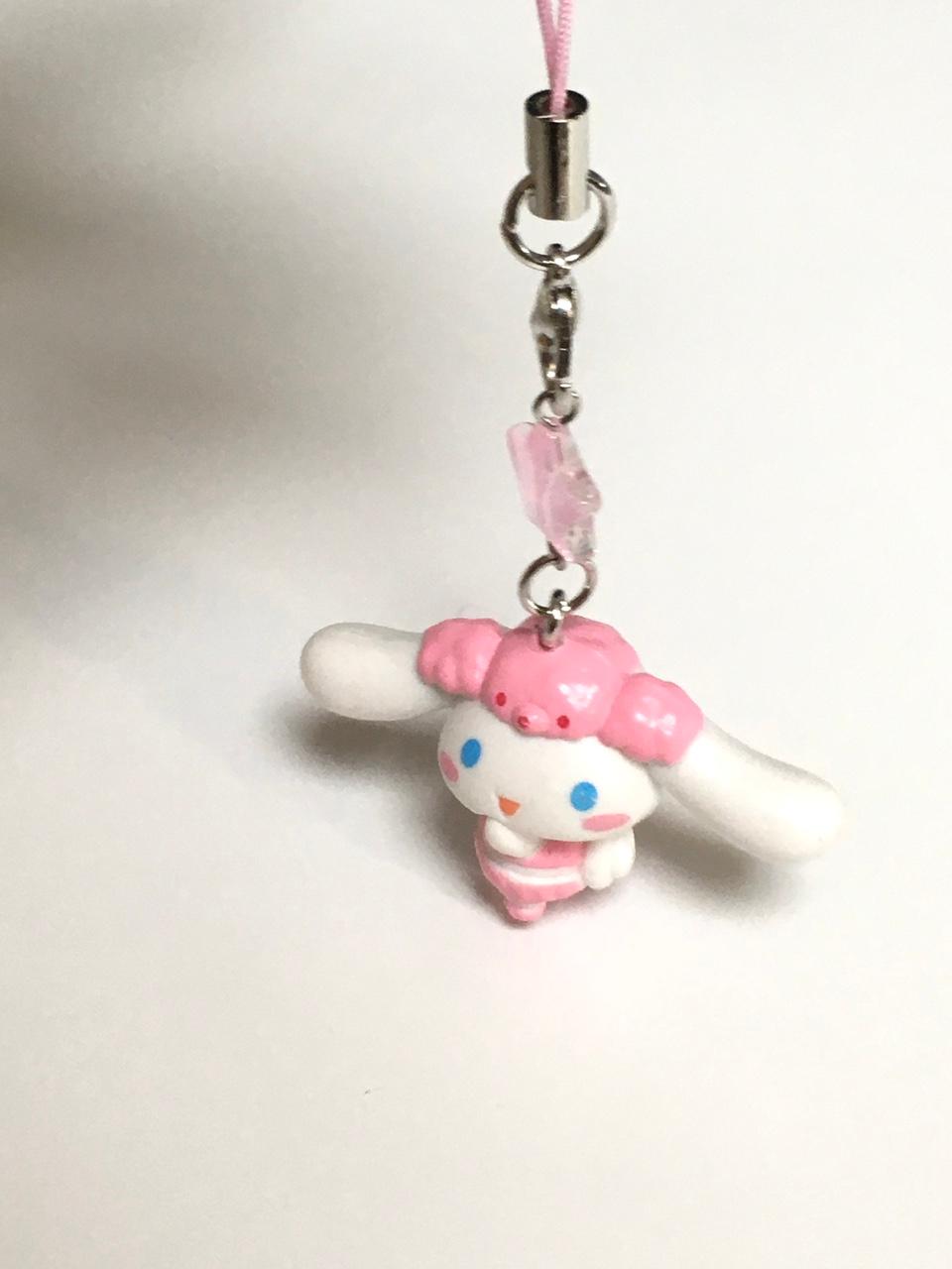 키라키링 시나모롤 핑크 스타 키링 kirakeyring cinnamoroll pink star keyring
