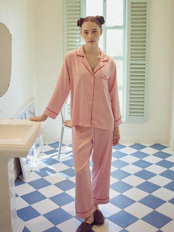 3957-BBFHP 샤이니 파자마Ⅱ(women) Pink