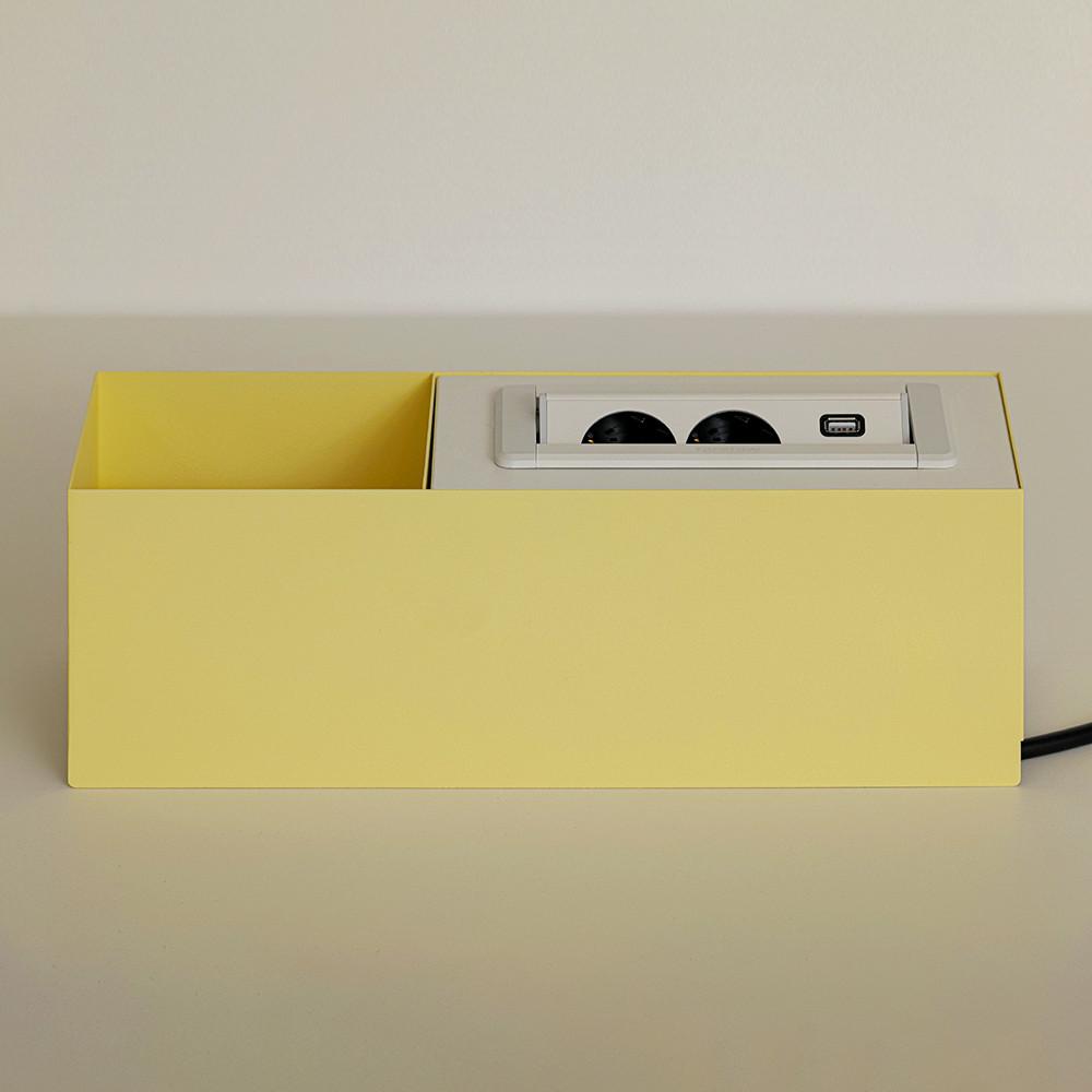[레어로우] 레어로우 워크 파워 박스 멀티 콘센트 2구 4 Colors