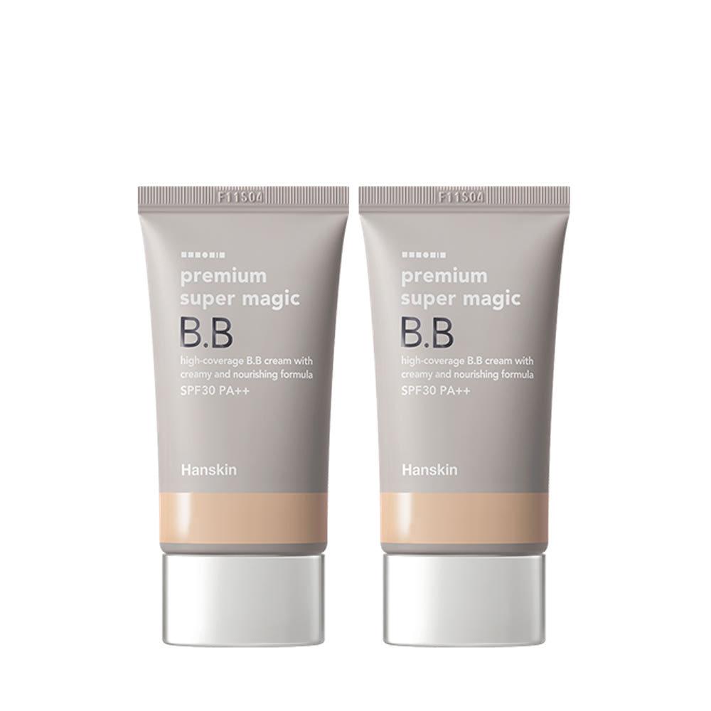 [한스킨] 프리미엄 수퍼매직 비비크림 SPF35 45g 1+1